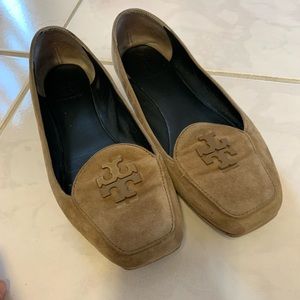 Suede Tory Burch Flats